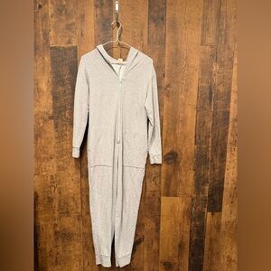 Smash and Tess women’s grey hooded jumpsuit small